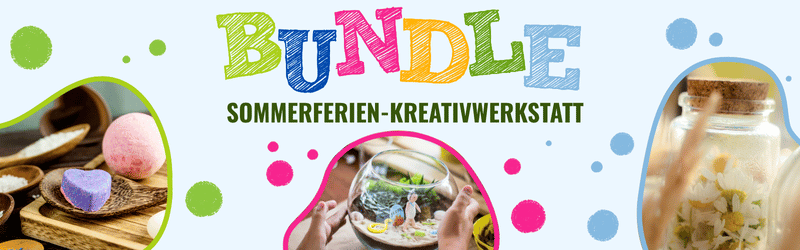 Bundle Sommerferien Kreativwerkstatt auf dem Krewelshof Eifel