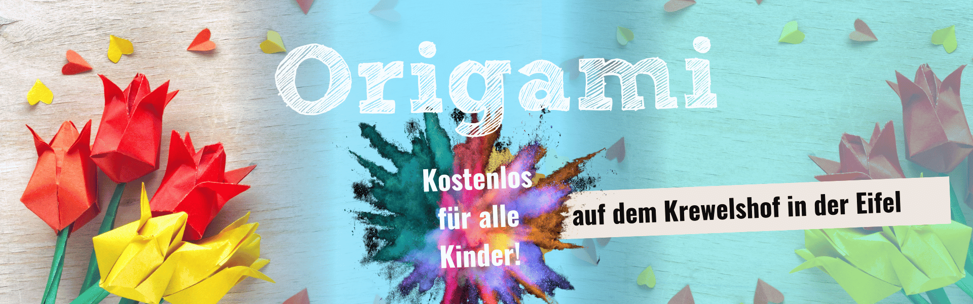 Origami am 06. April Krewelshof Eifel