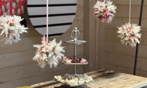 DIY Trocken-Blumen Ball