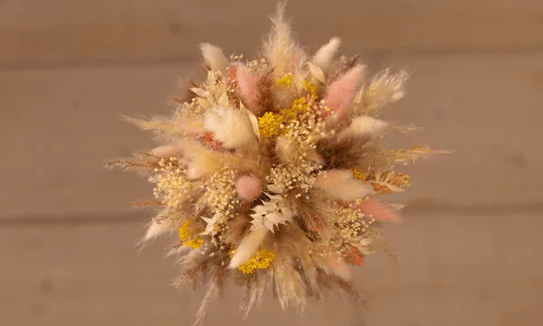 DIY Trocken-Blumen Ball