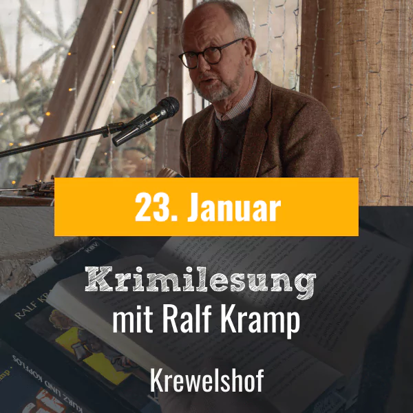 Krimilesung Ralf Kramp 23.01. Krewelshof Eifel