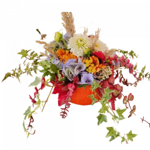 Kürbisgesteck Krewelshof Eifel