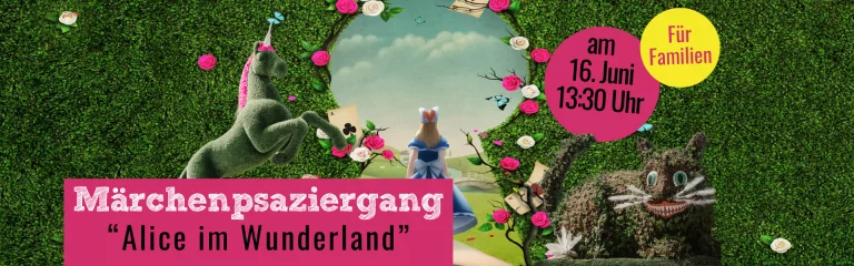 Märchenspaziergang Alice im Wonderland