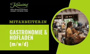 Mitarbeiter:in Gastronomie & Hofladen Jobangebot Krewelshof