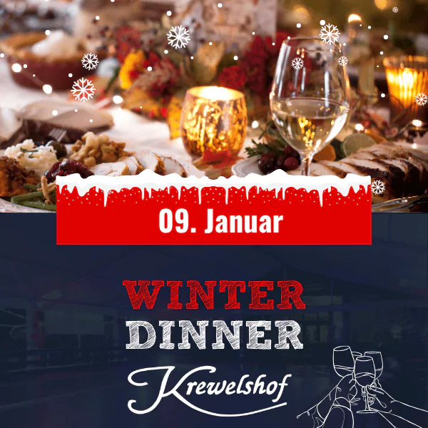 Winterdinner Dinner Januar-Termine